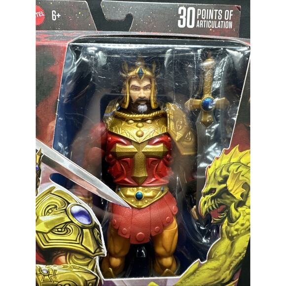 MOTU Masters of The Universe Masterverse New Eternia King Randor Action Figure - Picture 2 of 8